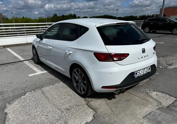 Seat Leon cena 52900 przebieg: 169000, rok produkcji 2014 z Warszawa małe 29